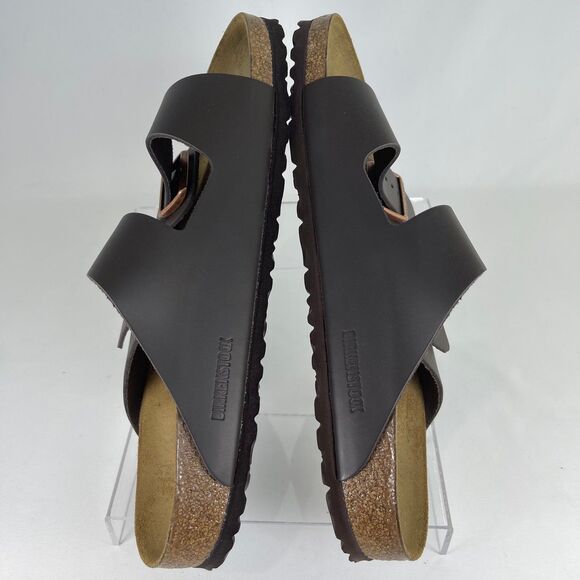 Birkenstock Arizona Birko-Flor Dark Brown | Men\'s 12 | NEW main image 4